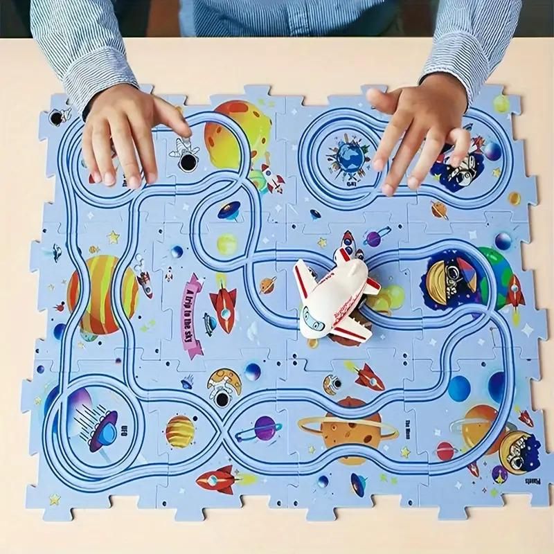 Circuit voiture enfant - Railpuzz™