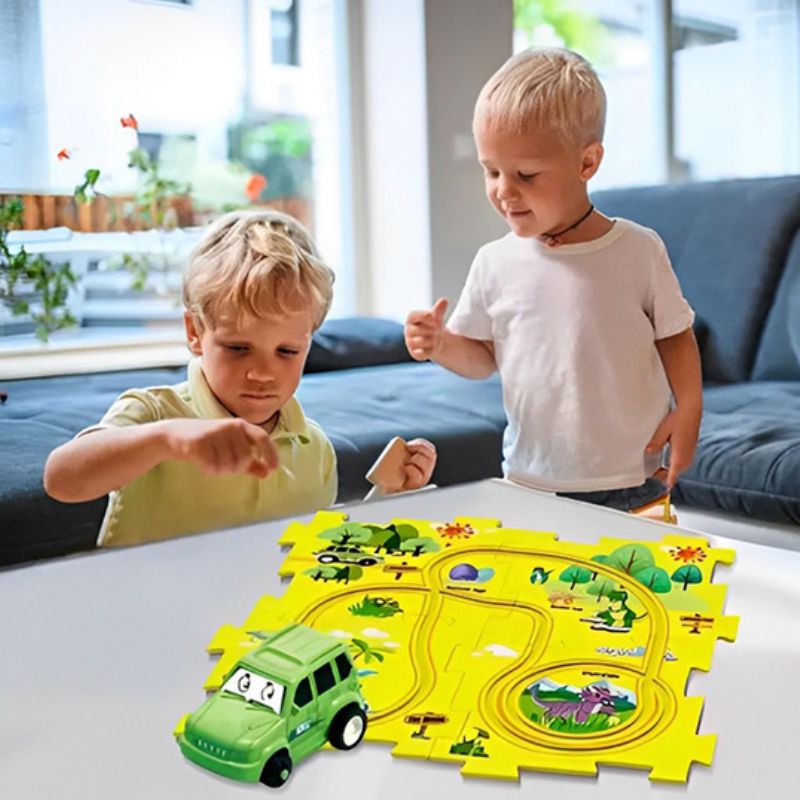 Circuit voiture enfant - Railpuzz™