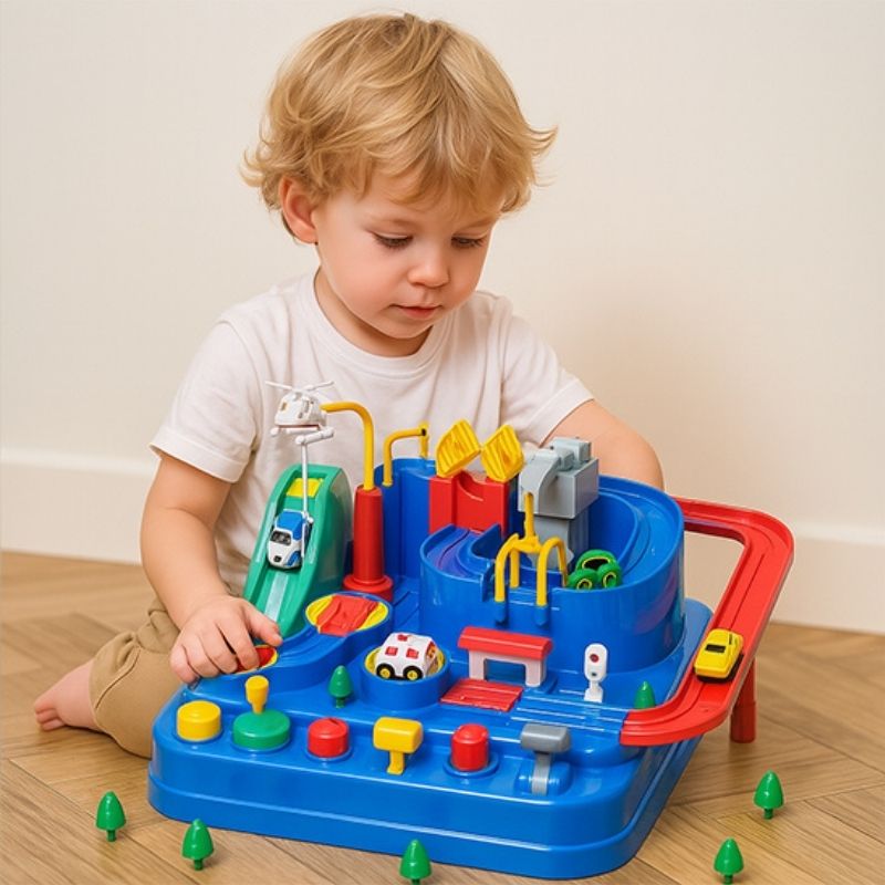 Circuit Voiture Jouet – Le jeu d’aventure interactif qui stimule l’imagination des enfants