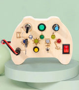 Tableau d'activité Montessori - CircuitDEL™  MANETTE DE JEU - Cadeau Ludique et Éducatif