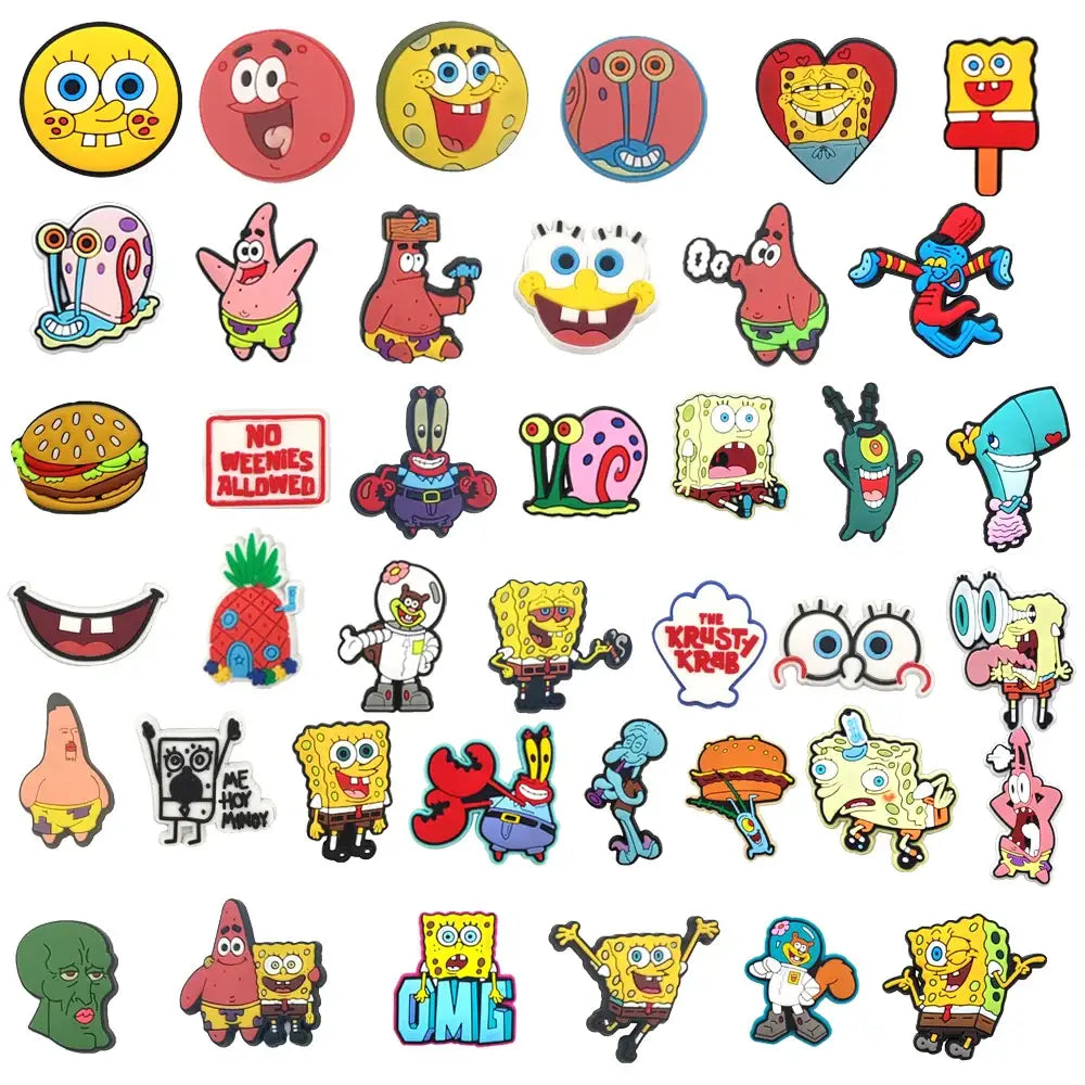 SpongeBob Shoe Charms