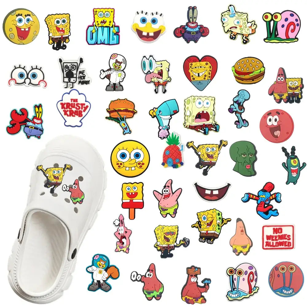 SpongeBob Shoe Charms