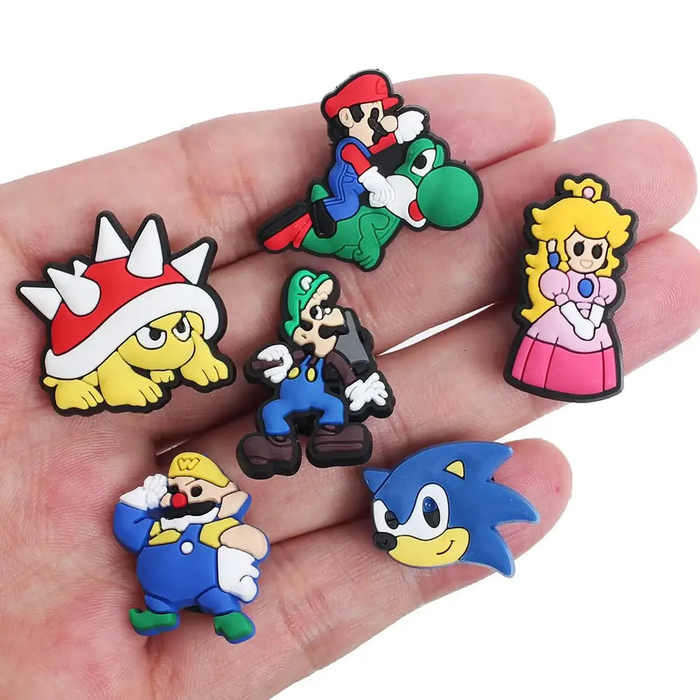 Mario Bros Series Shoe Charms
