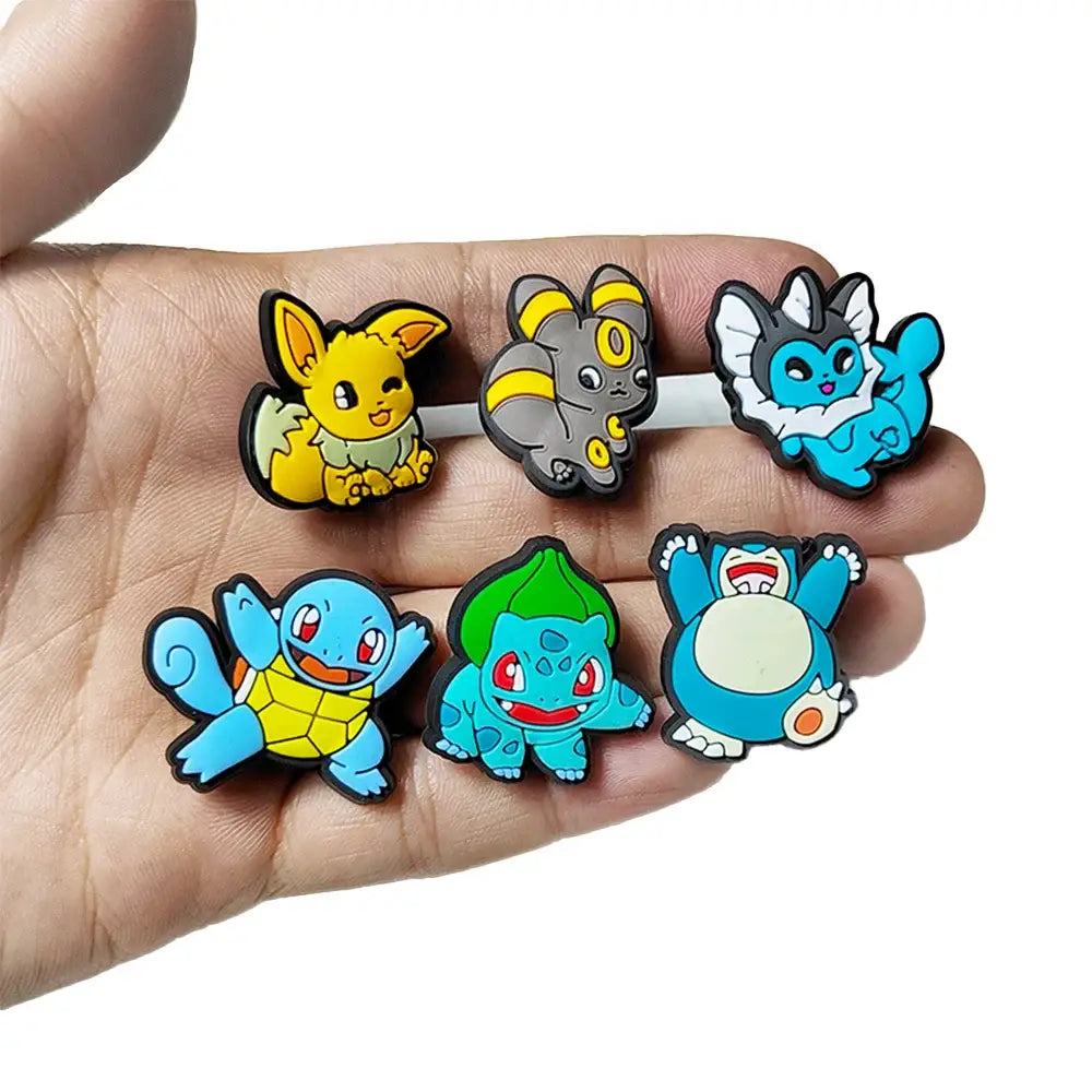 Pokemon Shoe Clips