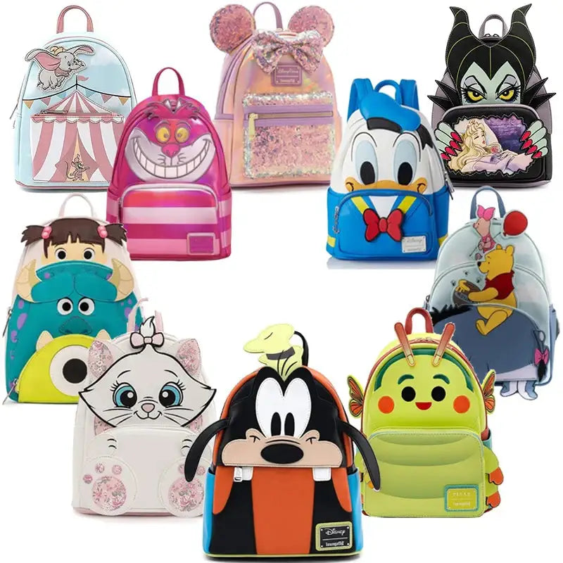 Disney School Leather Backpack Collection