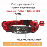 Customizable Engravable Cat Collar