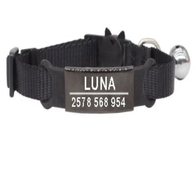 Customizable Engravable Cat Collar