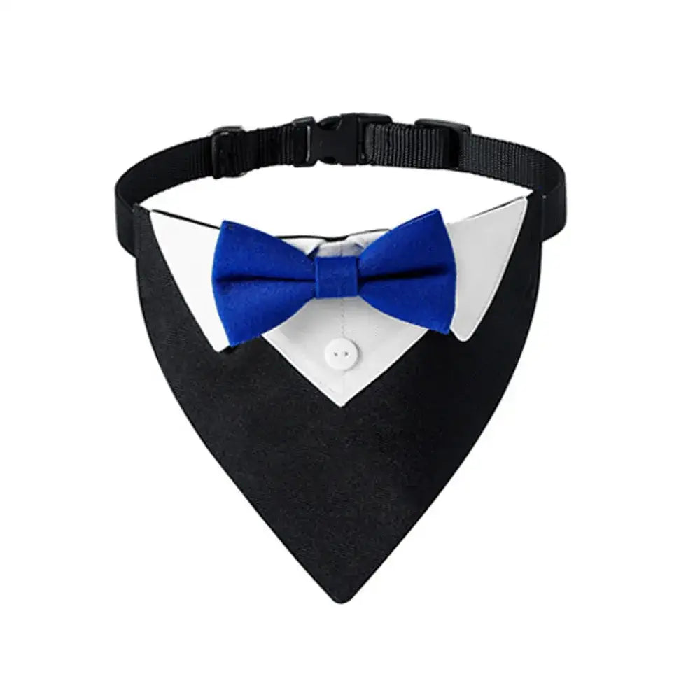 Dog bow tie costume collar