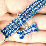 Rhinestone Diamond Dog Collar
