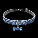 Rhinestone Diamond Dog Collar