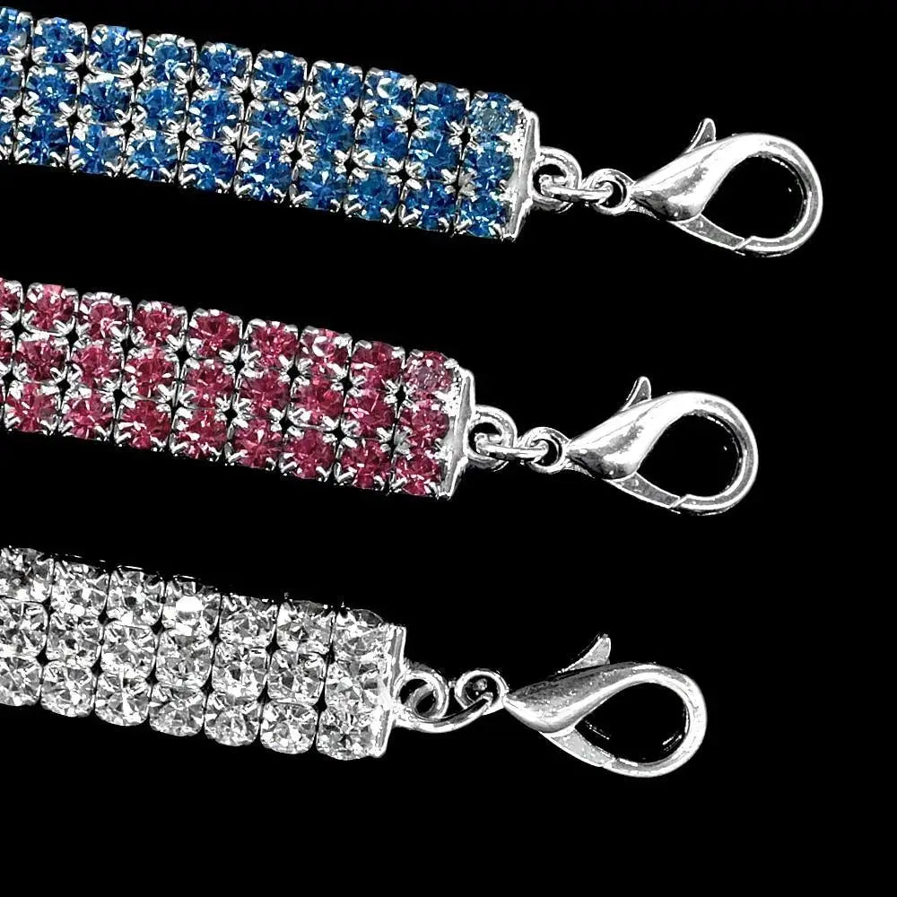Rhinestone Diamond Dog Collar