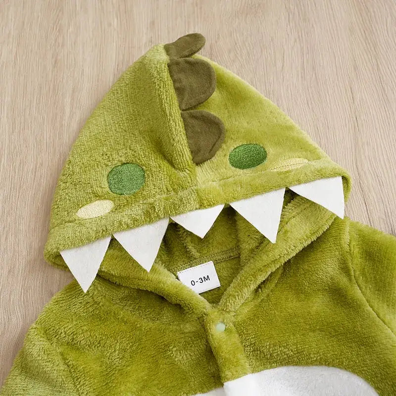 Baby Dinosaur Winter Onesie