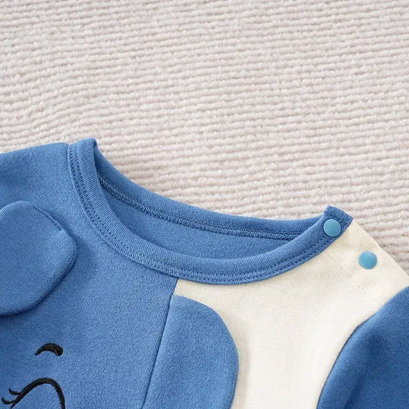 Baby Elephant Cartoon Bodysuit
