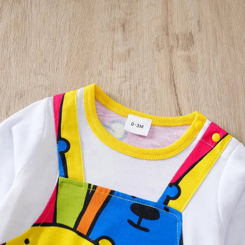 Teddy Bear Dungarees for Babies