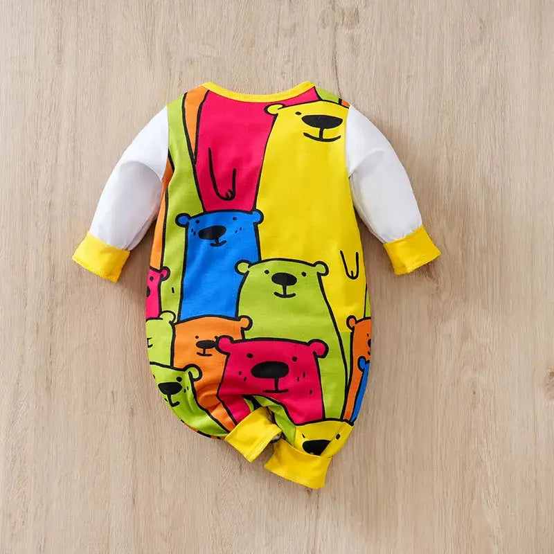 Teddy Bear Dungarees for Babies