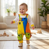Teddy Bear Dungarees for Babies
