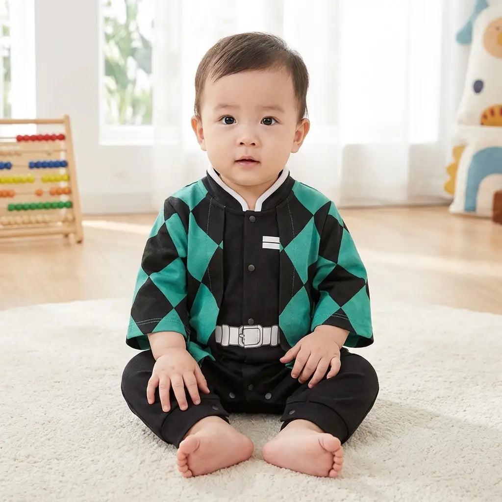 Tanjiro Demon Slayer Baby Romper