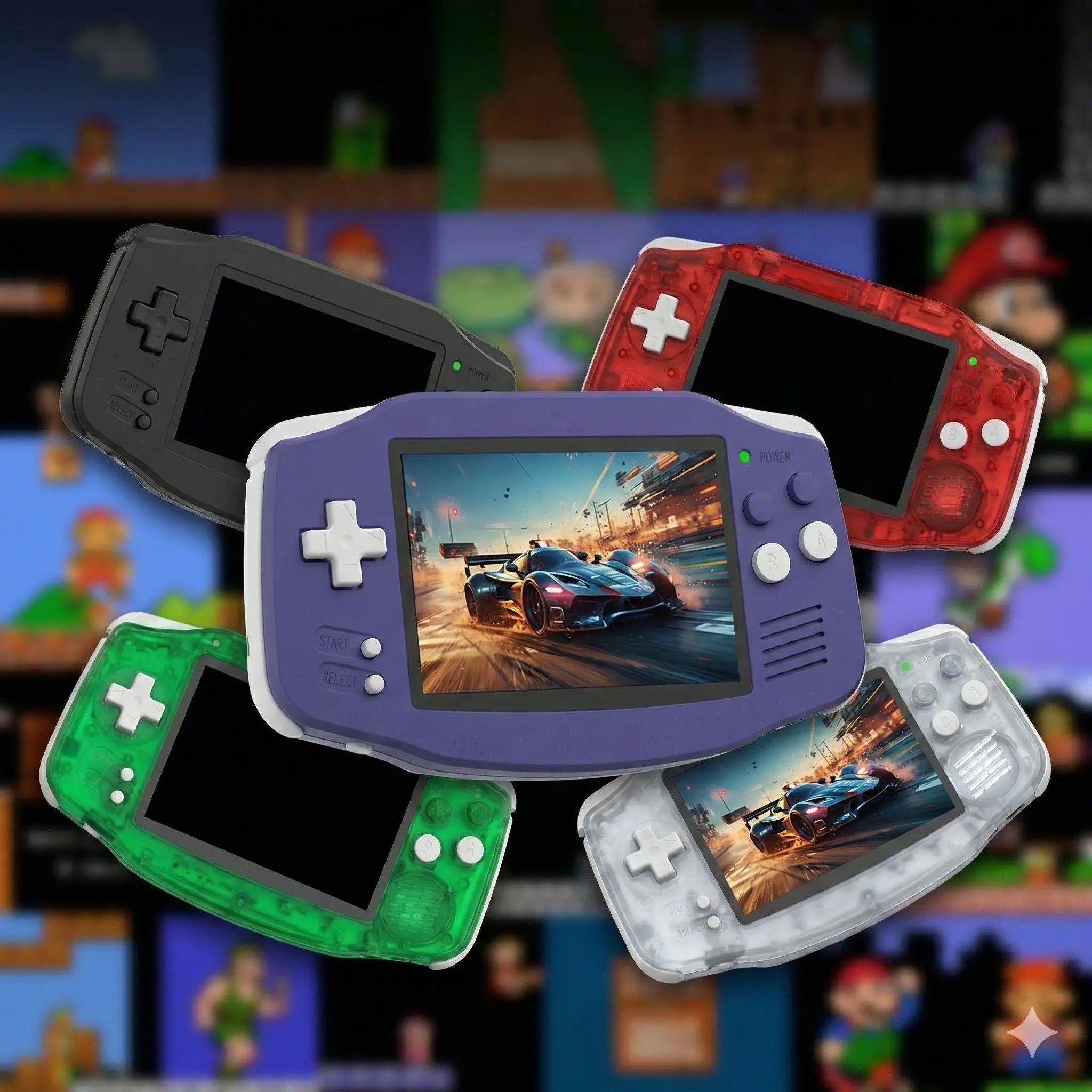 3.4-inch Portable Retro Console