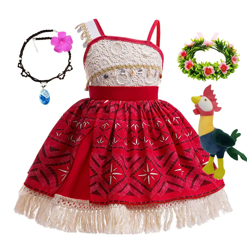 Vaiana princess cosplay costume