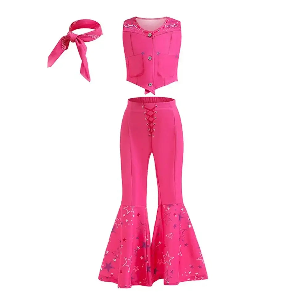Cosplay Barbie Pink Outfit