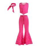 Cosplay Barbie Pink Outfit