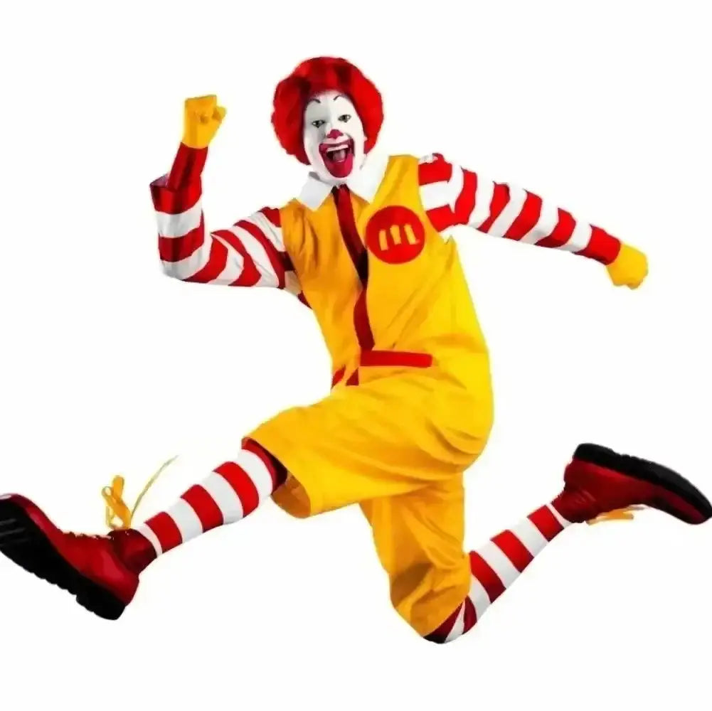 Adult McDonald's Clown Costume