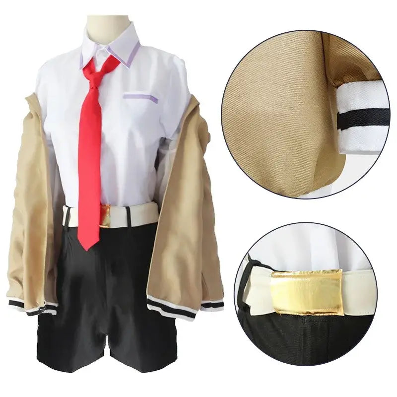 Anime Kurisu Makise Cosplay Costume