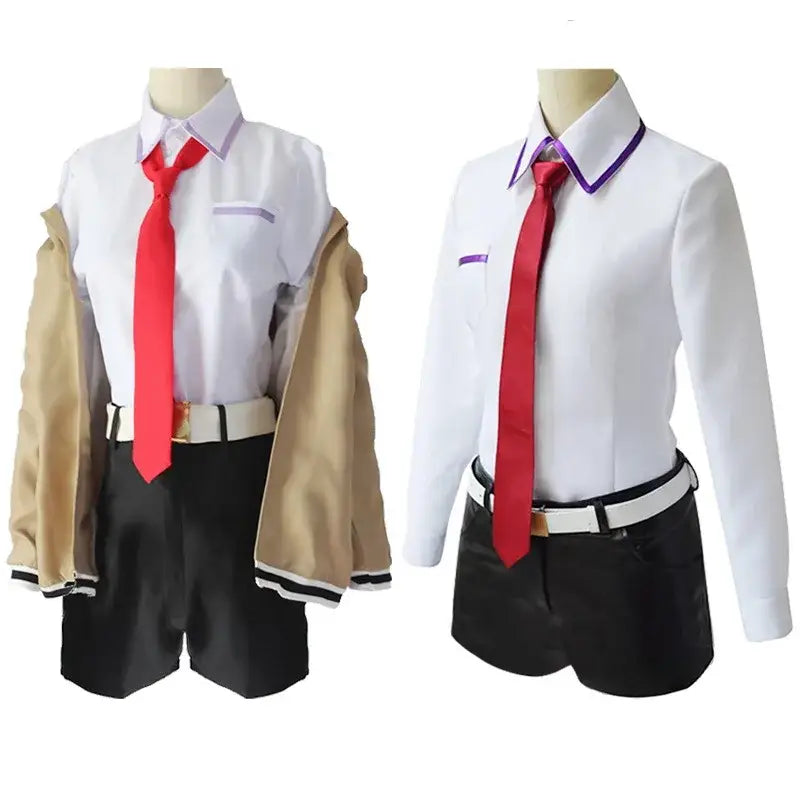 Anime Kurisu Makise Cosplay Costume