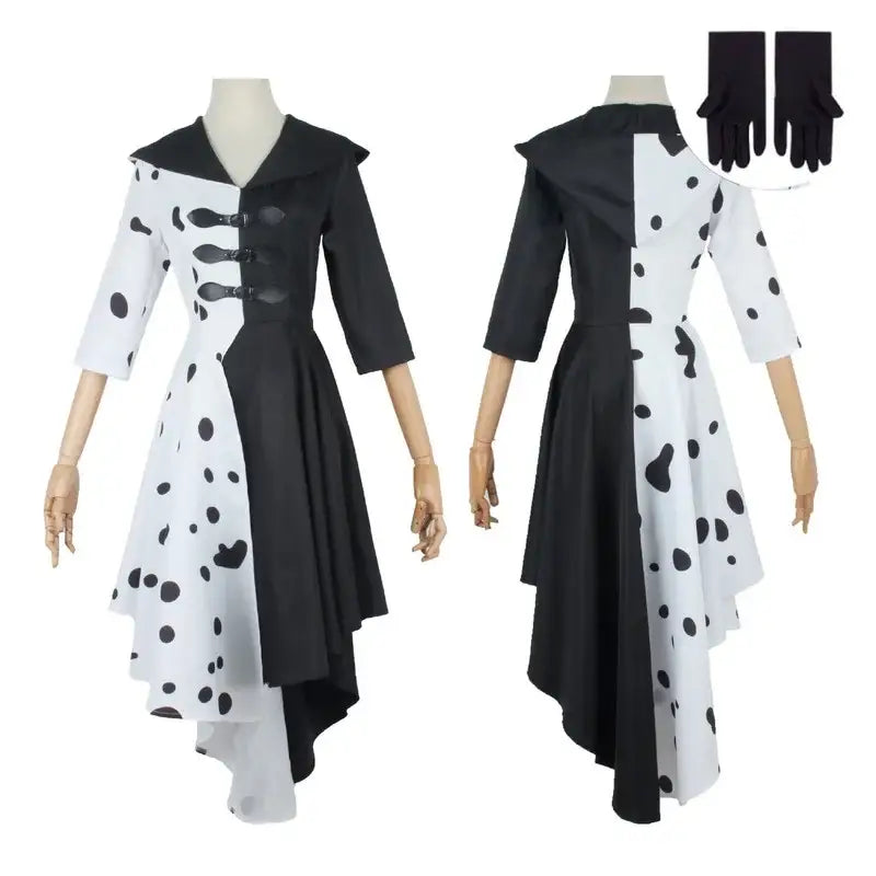 Cruella Deville Cosplay Costume