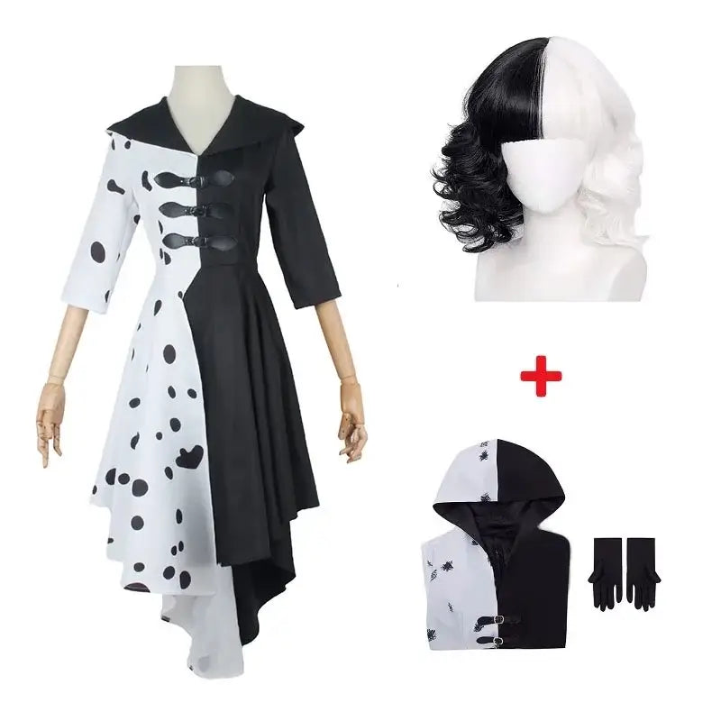 Cruella Deville Cosplay Costume