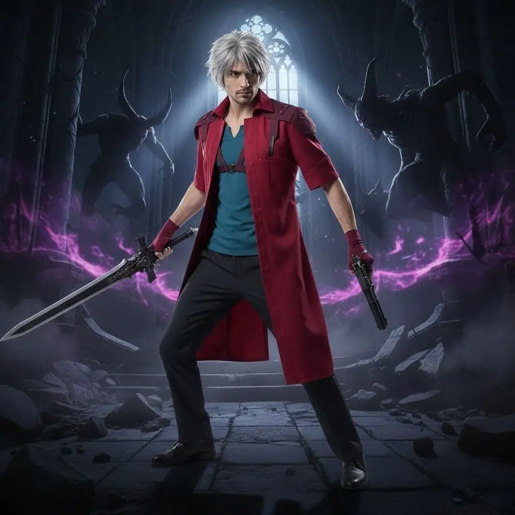 DMC 5 Dante Cosplay Costume