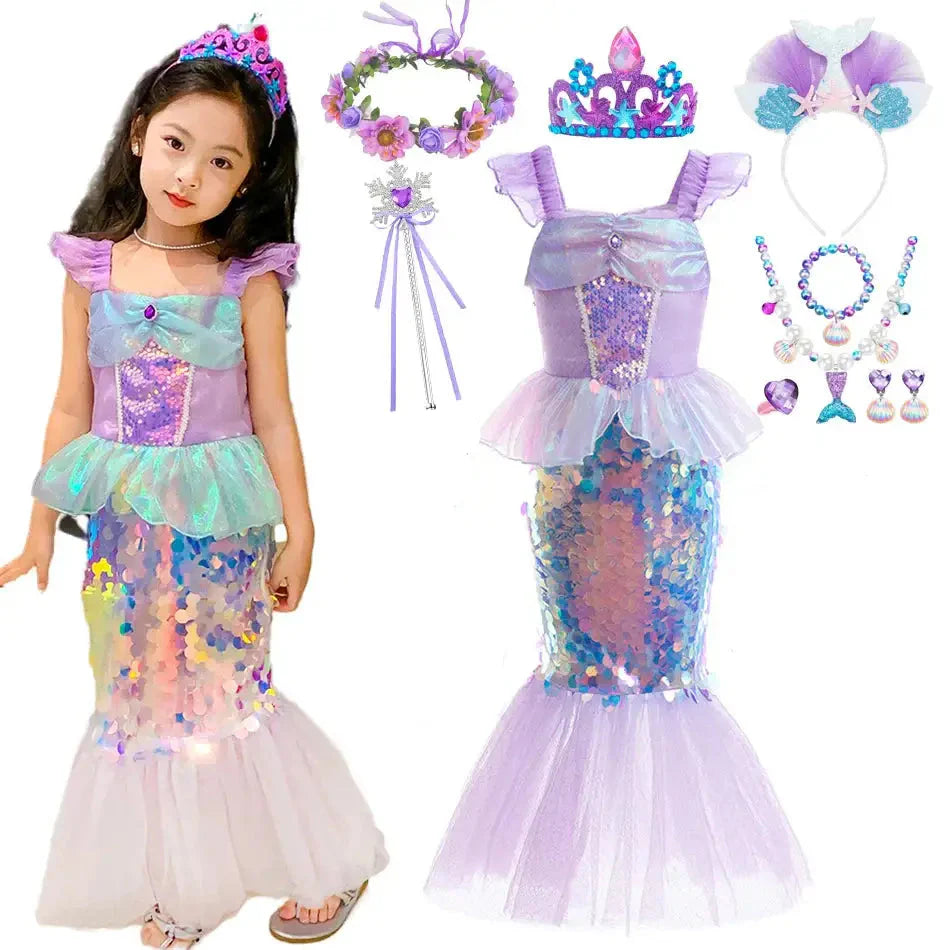 Little Mermaid Cosplay Costume