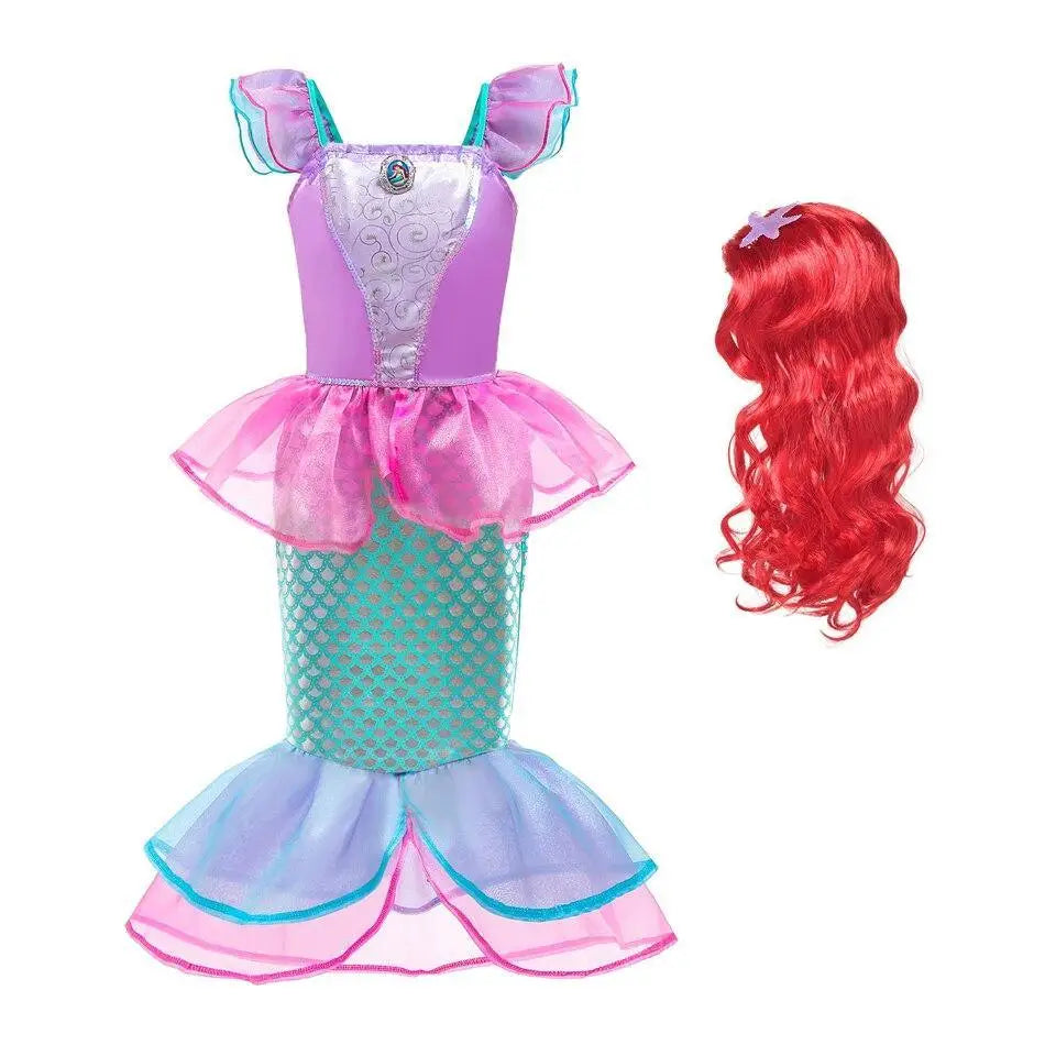 Ariel Mermaid Cosplay Costume for Girls