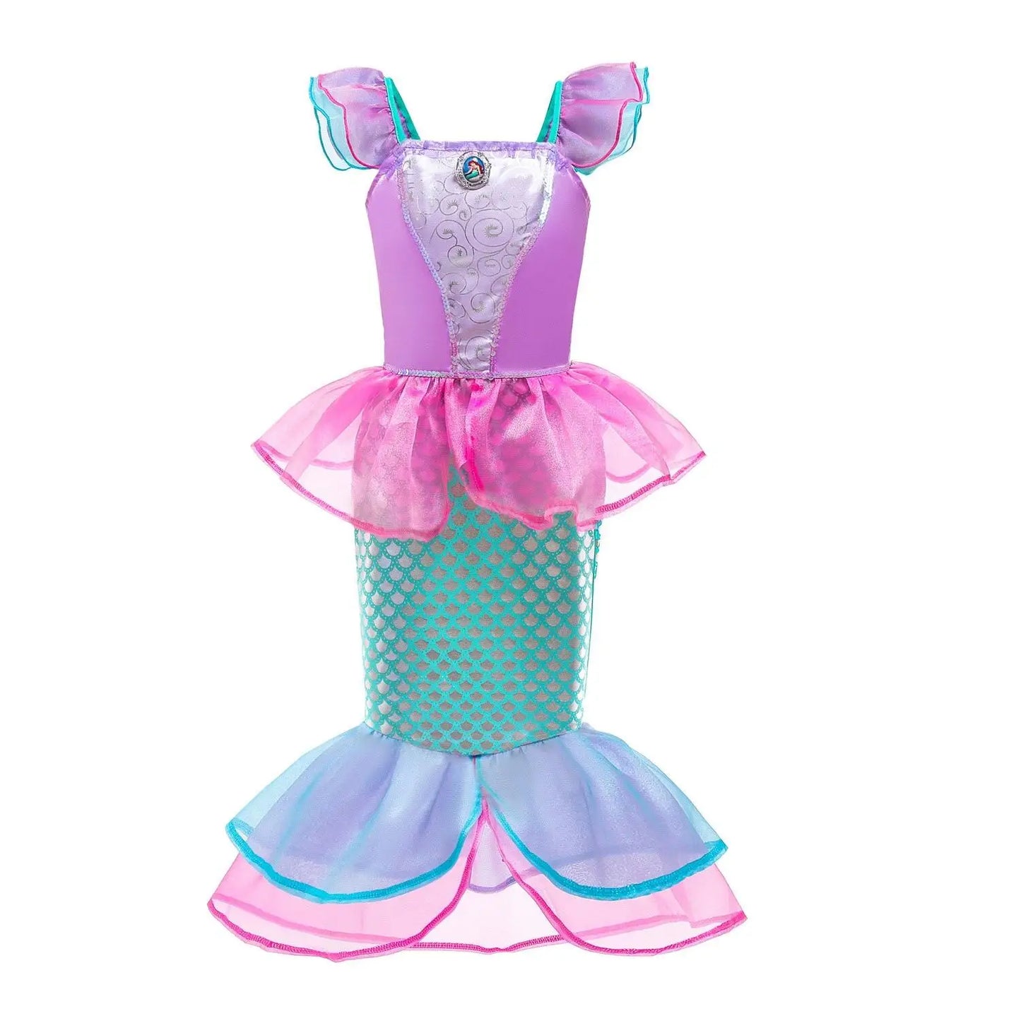 Ariel Mermaid Cosplay Costume for Girls