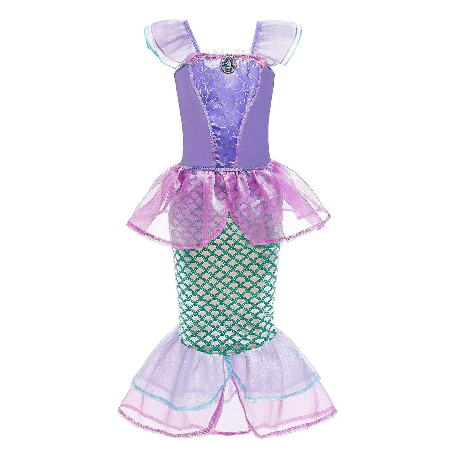 Ariel Mermaid Cosplay Costume for Girls