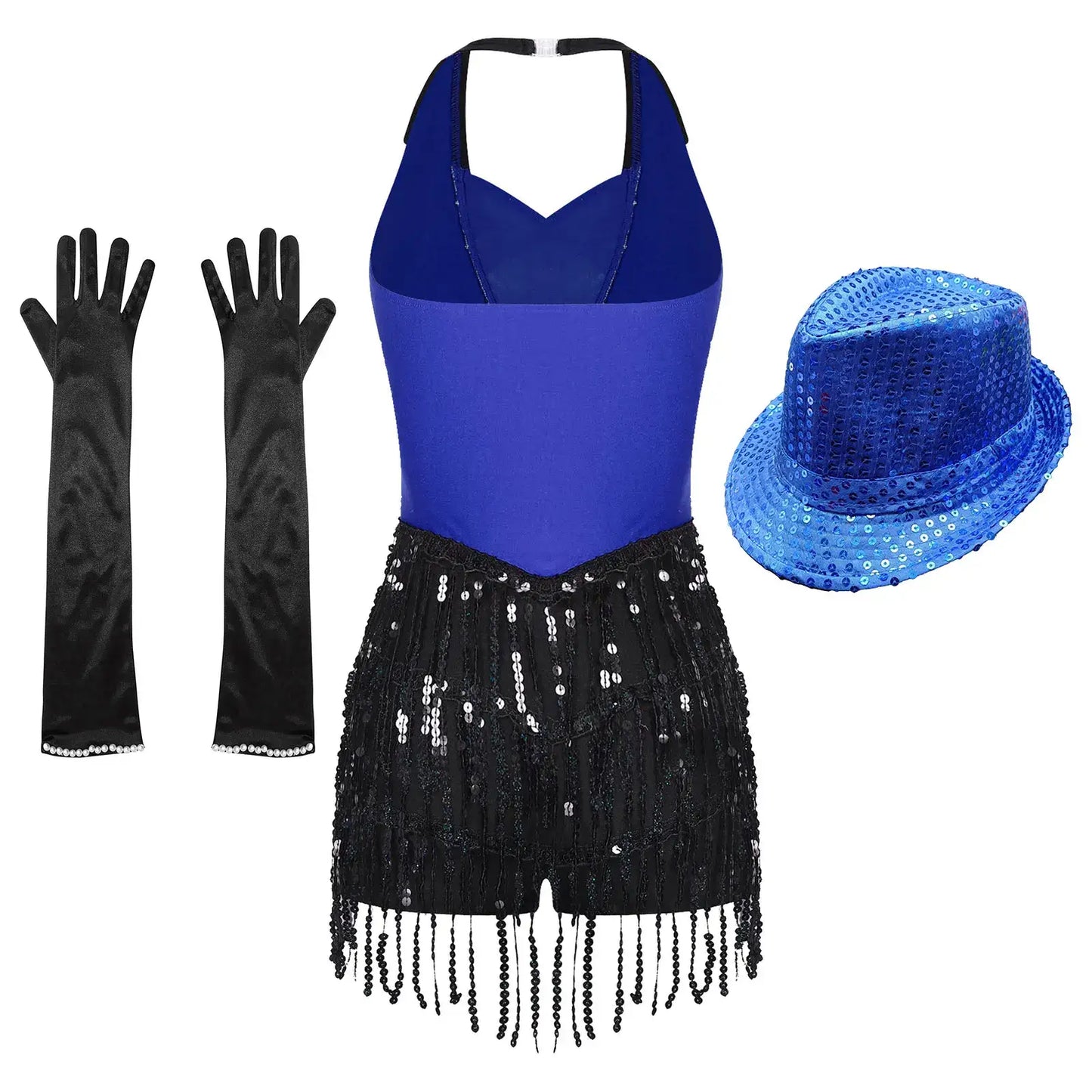 Modern jazz dance costume