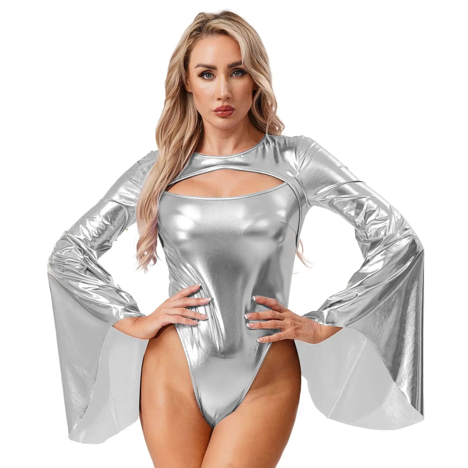 Costume Disco body brillant