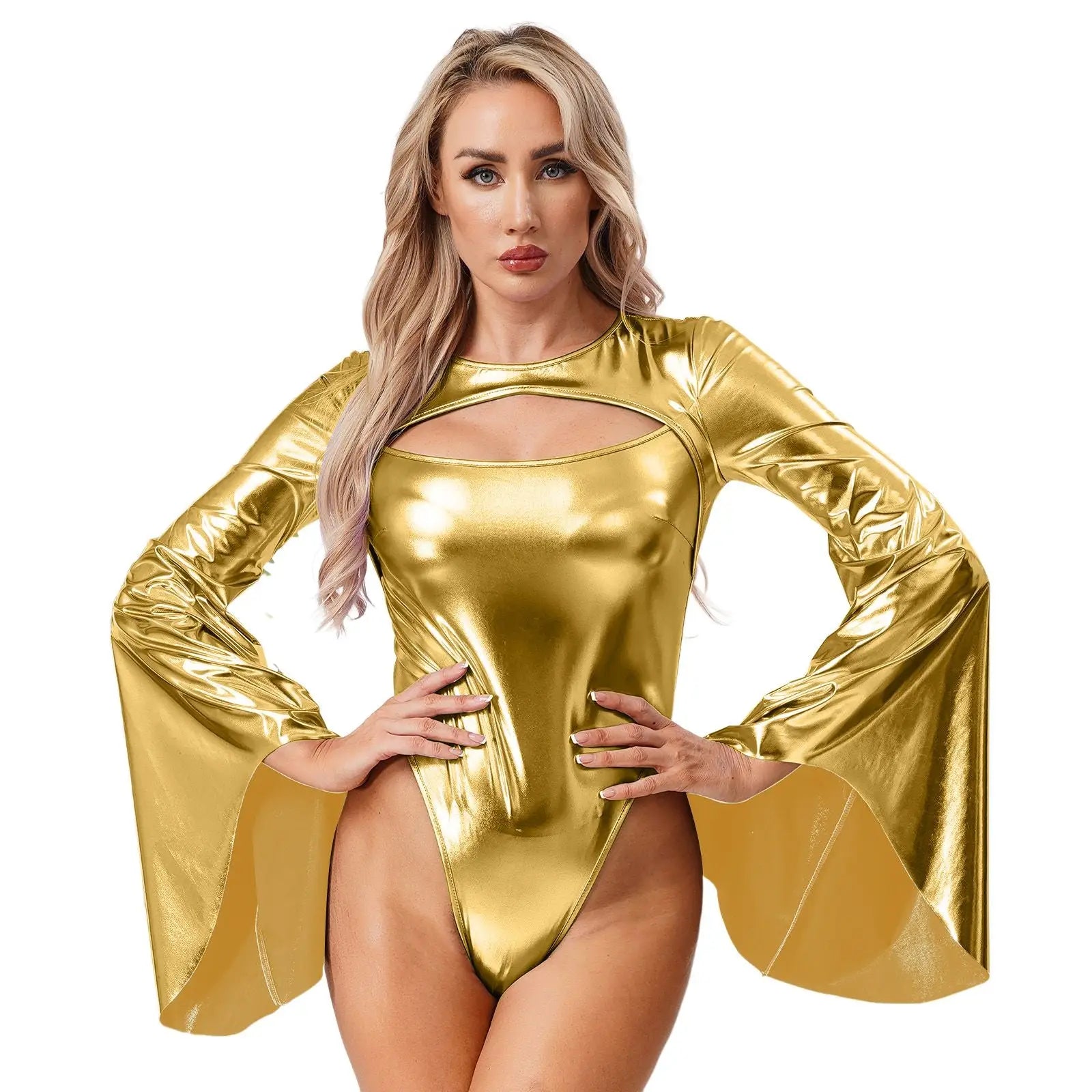 Costume Disco body brillant