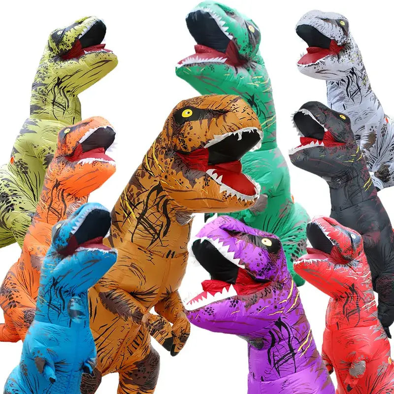 Costume Gonflable Dinosaure T-Rex Adulte