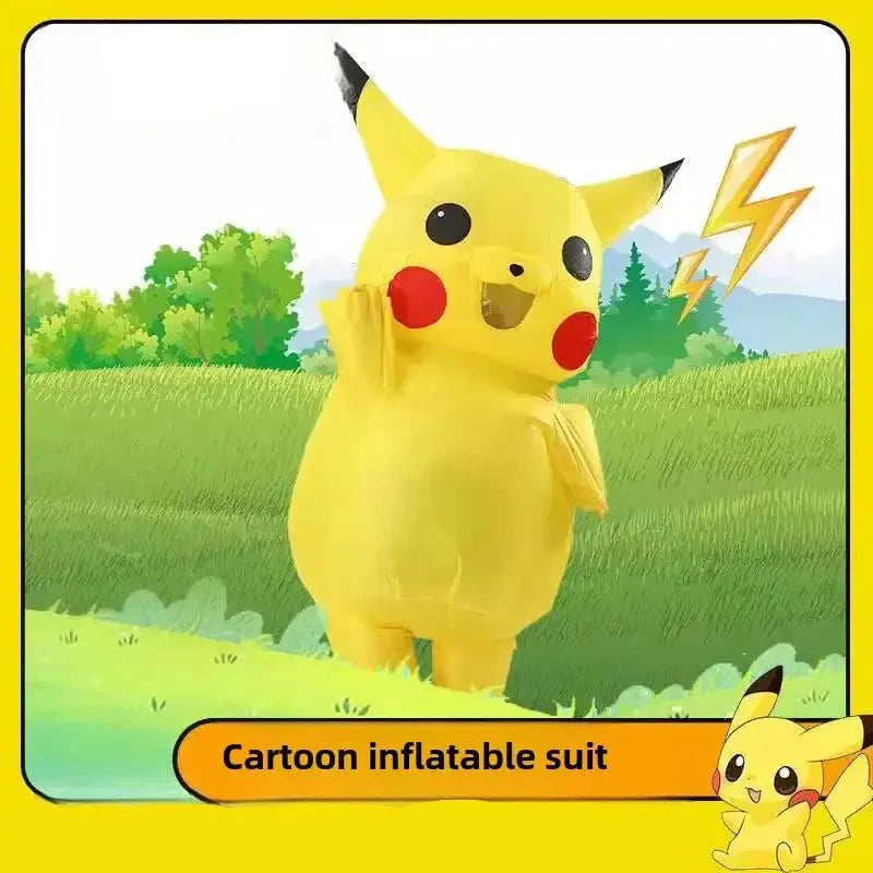 Inflatable Pokemon Pikachu Costume