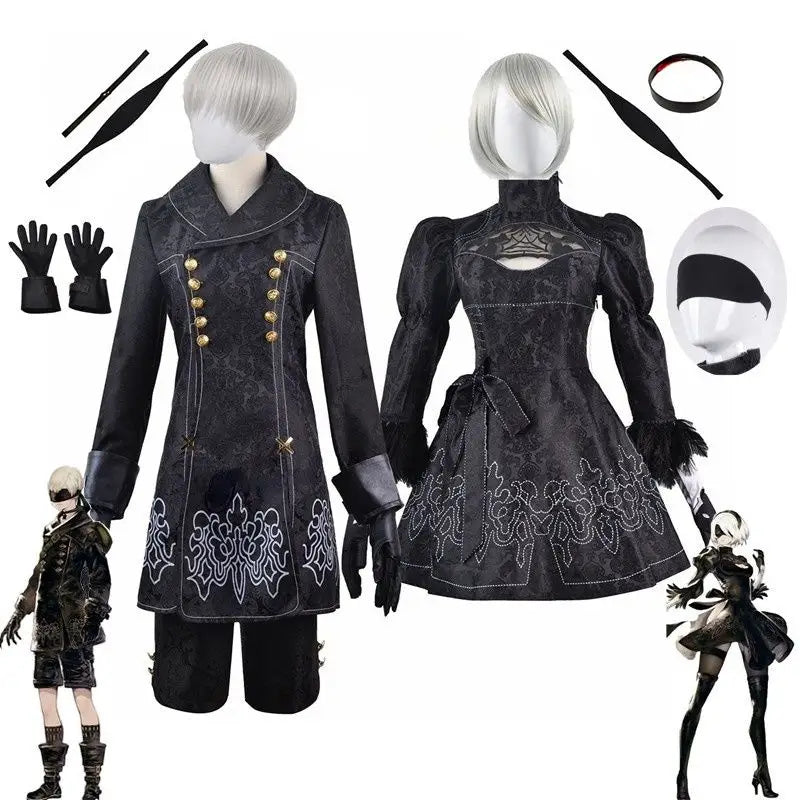 Nier Automata Men's and Women's Costume