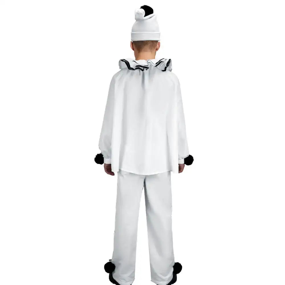 Horror Pierrot Clown Costume