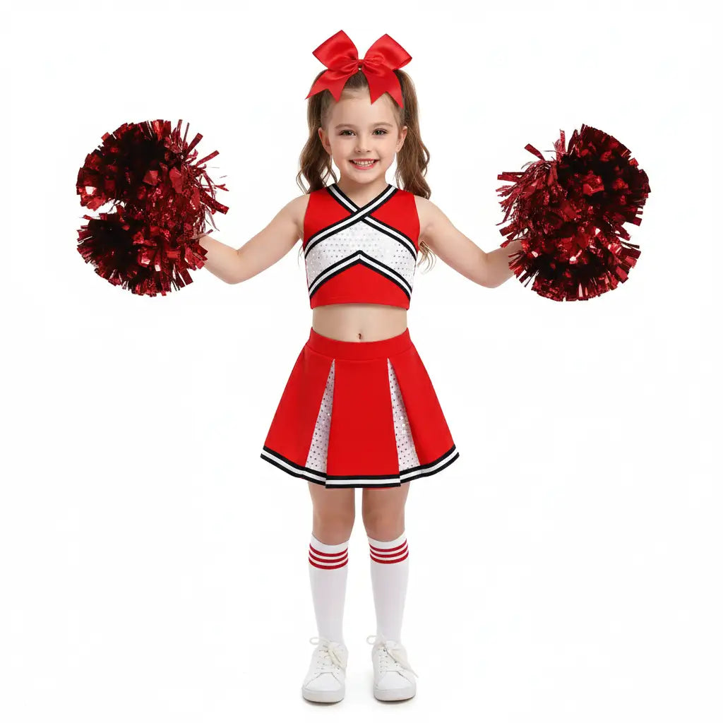 Girls' Cheerleader Costume
