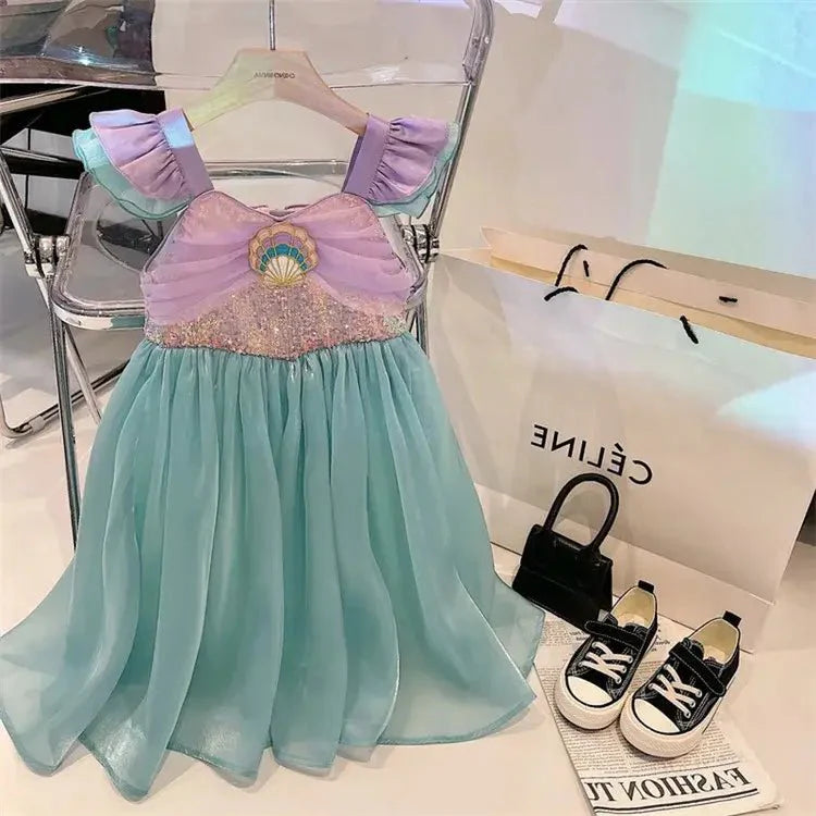 Disney Little Mermaid Dress Costume