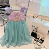 Disney Little Mermaid Dress Costume