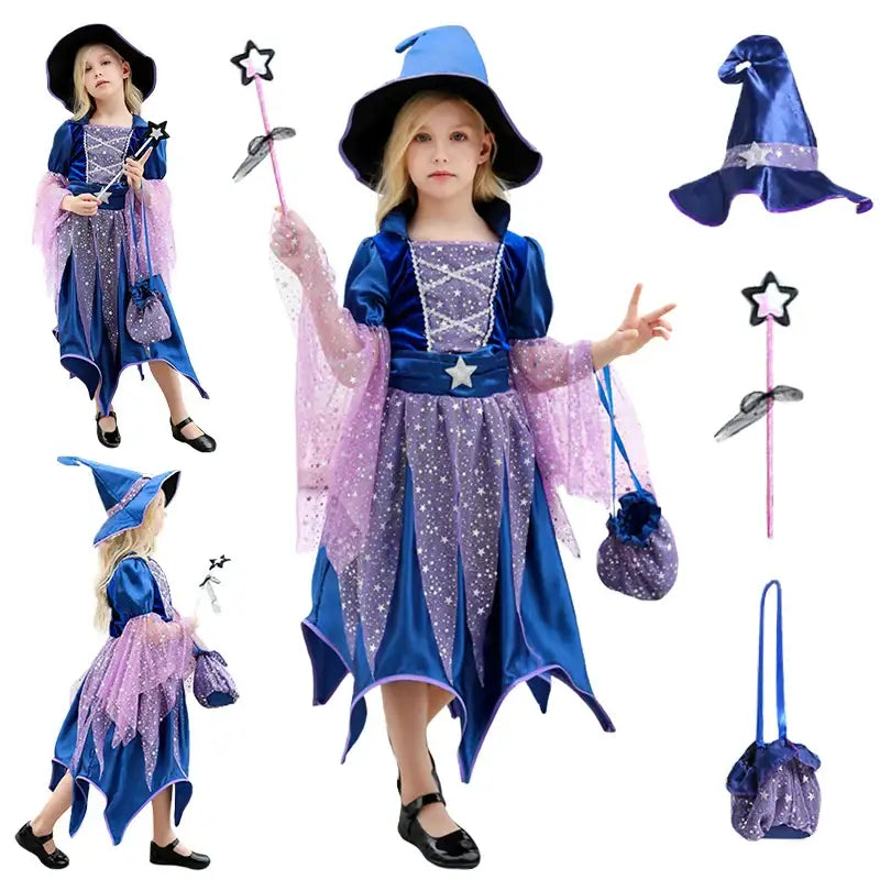 Girls' witch costume Halloween