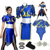 Street Fighter Chun Li Cosplay Costume