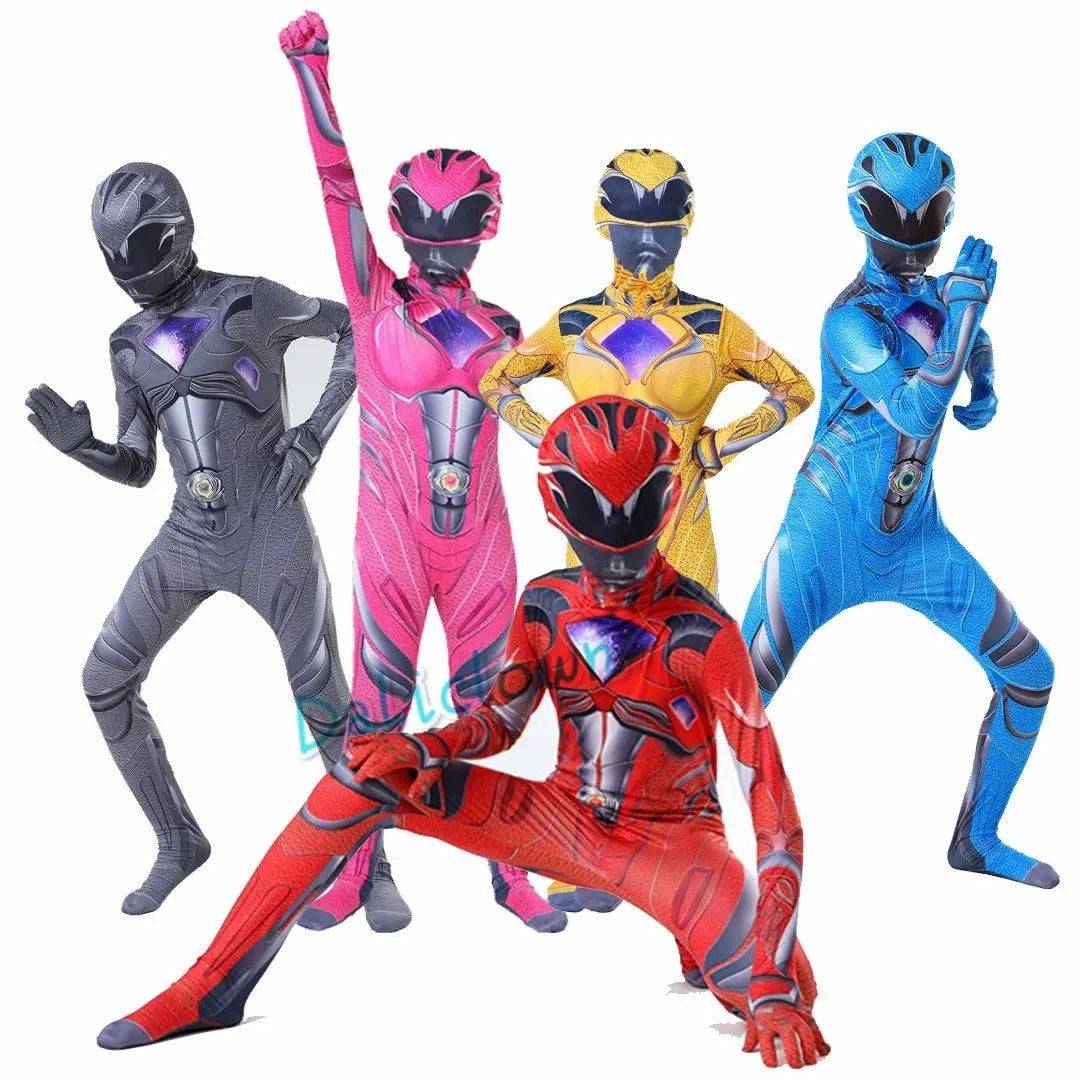 Power Rangers Kids' Superhero Costume