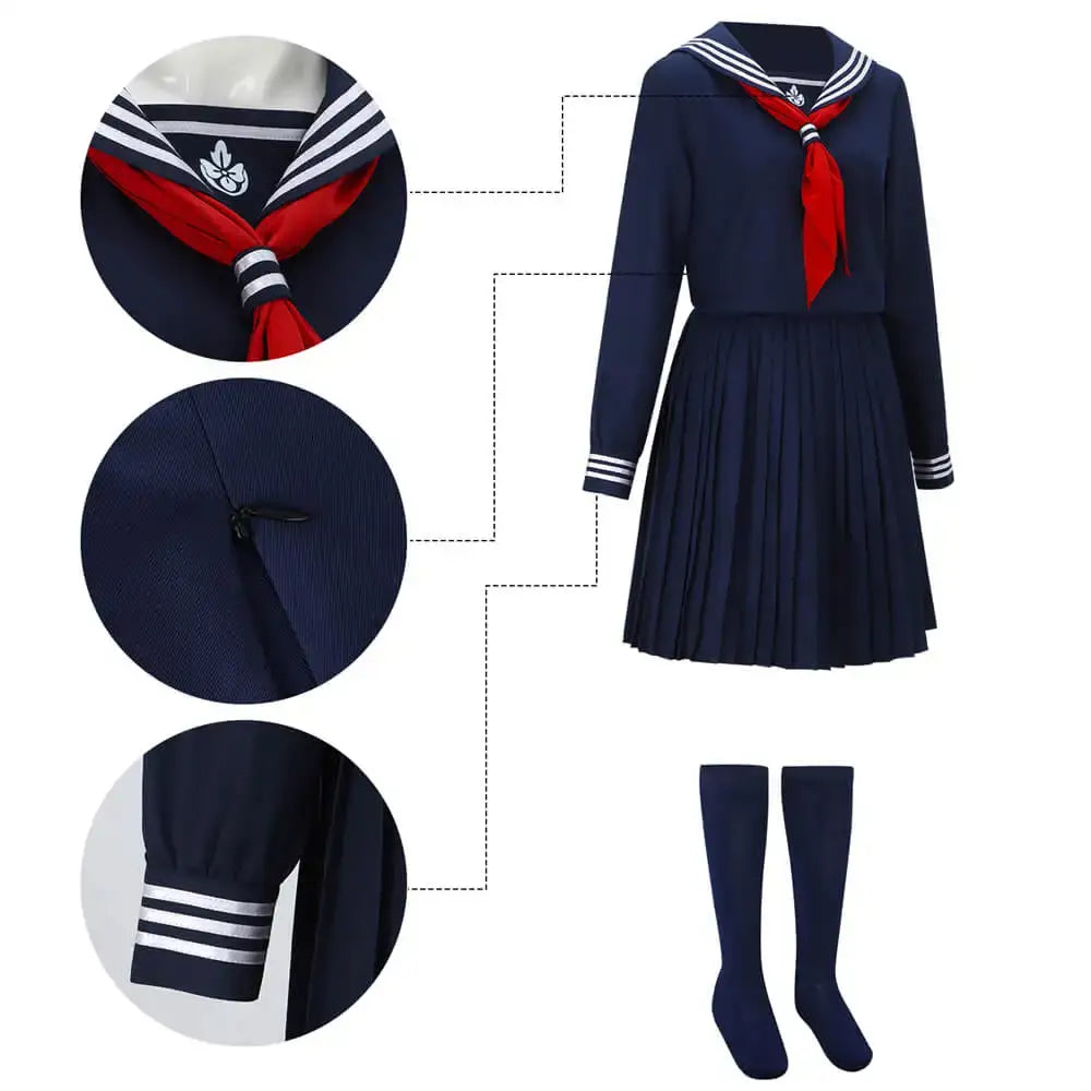 Silent Hill Japanese School Uniform Costume