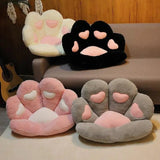 Bear Paw Plush Seat Cushion
